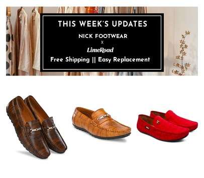 Buy online Nick Brown Loafers For Men from Casual Shoes for Men by