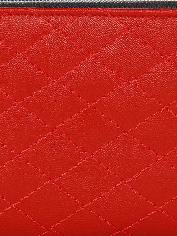red leatherette wallets & card holder - 10008181 - Zoom Image - 4