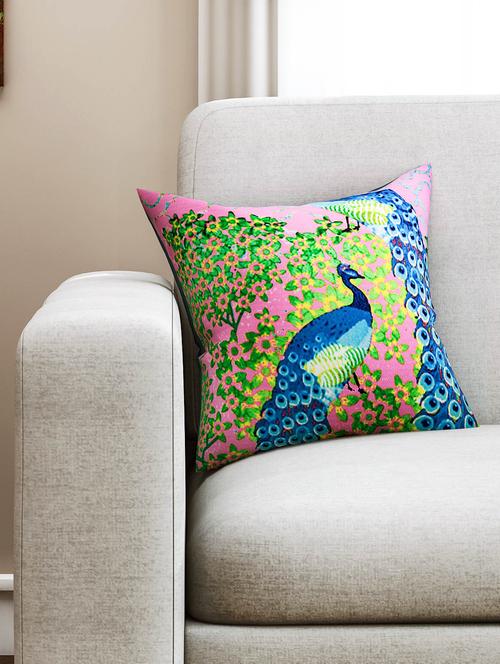 sej abstract pink hd digital premium 16 by 16 inch cushion cover 1 pc(sbccdp007) - 10014040 - Standard Image - 1