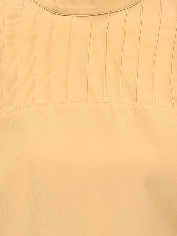 pintucked mock neck top - 10023153 - Zoom Image - 4