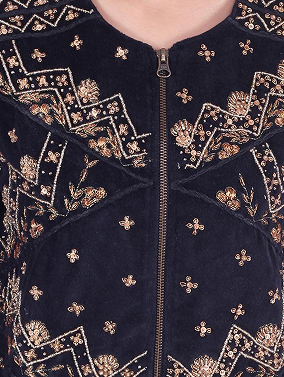 black velvet summer jacket - 10041271 - Zoom Image - 4