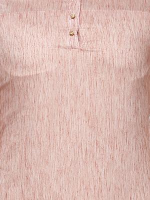 chanderi straight kurta - 10048816 - Standard Image - 4