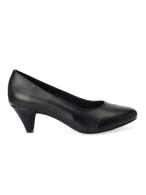 Black leatherette formal shoes - 1005749 - Very Small Image - 1