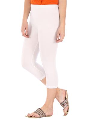 white, red cotton leggings - 10087204 - Standard Image - 7