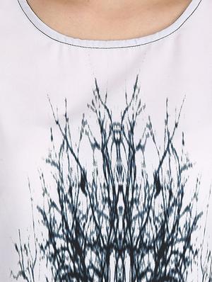 grey polyester top - 10088481 - Standard Image - 4