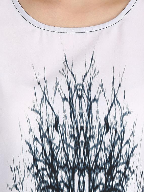 grey polyester top - 10088481 - Zoom Image - 4