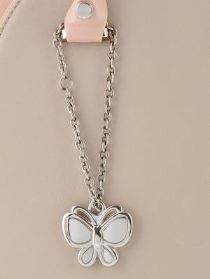 cream leatherette (pu) regular handbag - 10237233 - Standard Image - 4