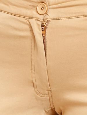 beige cotton trousers - 10292698 - Standard Image - 4