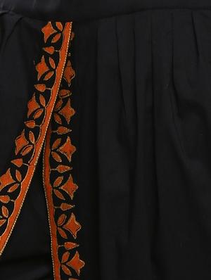 cotton hand block printed dhoti pants - 10302691 - Standard Image - 4