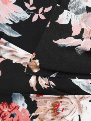 black crepe dress - 10328360 - Standard Image - 4