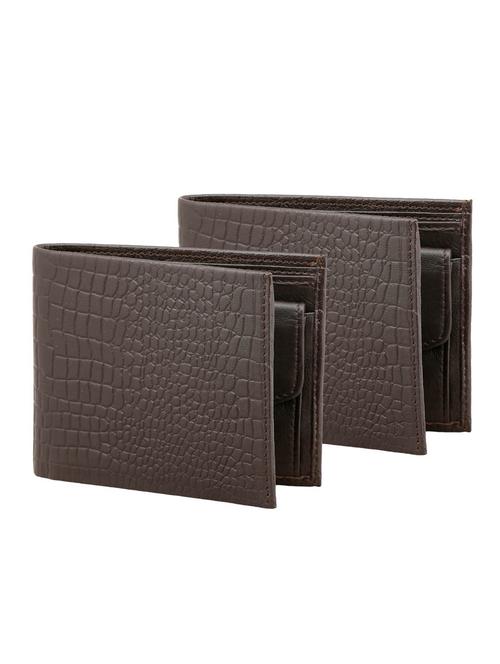 panther genuine leather wallet combo of 2 - 10346716 - Standard Image - 1