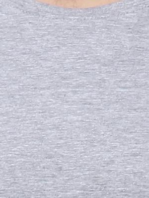 solid grey cotton t-shirt - 10398876 - Standard Image - 4