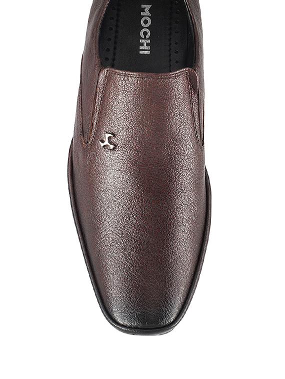brown leather formal shoes - 10403841 - Zoom Image - 4