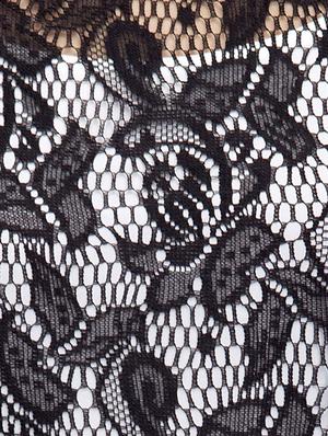 black net sheath dress - 10411623 - Standard Image - 4