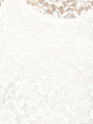 white cotton crop top - 10411657 - Standard Image - 4