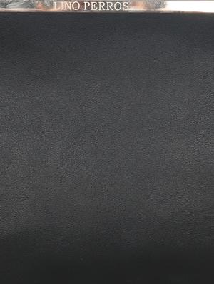 black leatherette clutch - 10416300 - Standard Image - 4