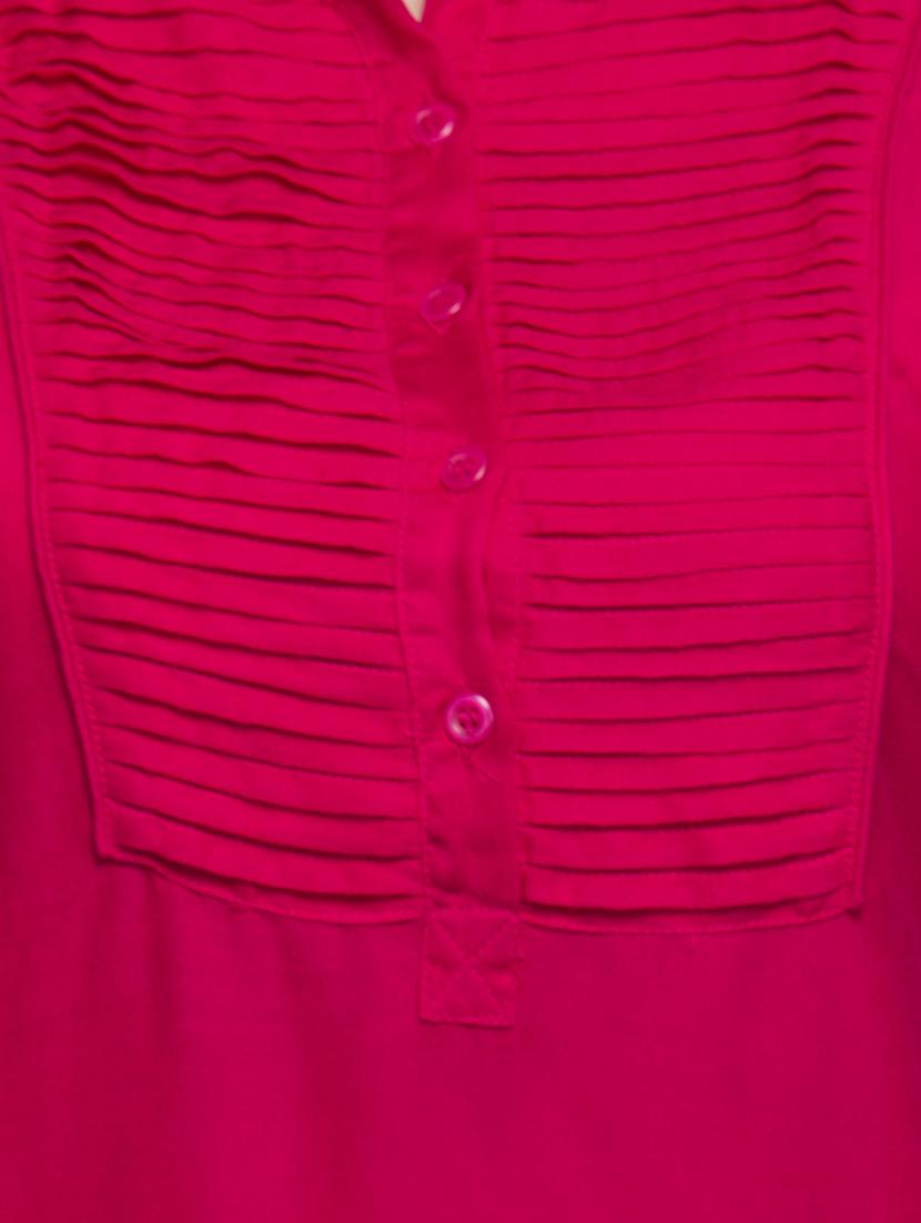 pink rayon straight kurta - 10421655 - Zoom Image - 4