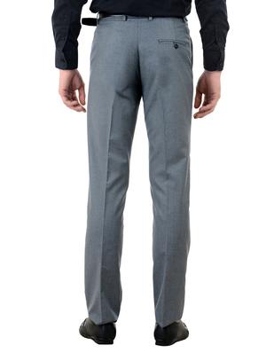 multi colored cotton flat front formal trouser - 10439626 - Standard Image - 7