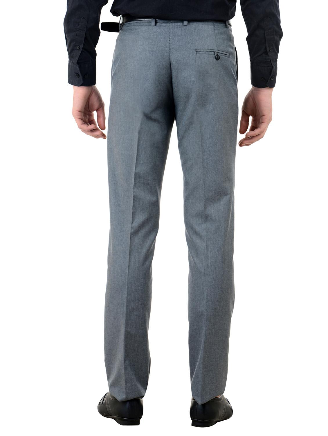 multi colored cotton flat front formal trouser - 10439626 - Zoom Image - 7