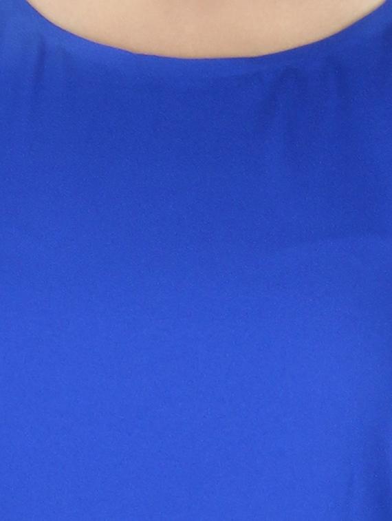 blue polyester dress - 10443722 - Zoom Image - 4