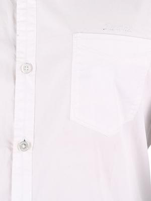 white cotton casual shirt - 10449241 - Standard Image - 4
