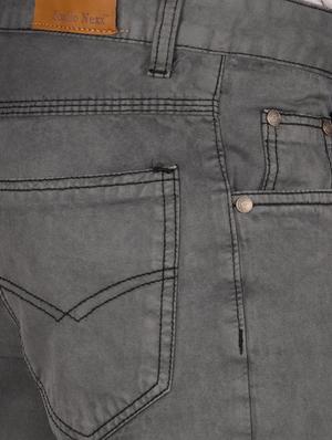 studio nexx men's relaxed fit chinos jeans - 10456012 - Standard Image - 4