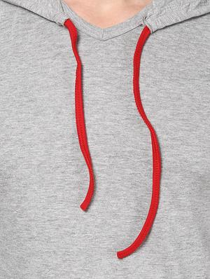 grey cotton tshirt - 10456247 - Standard Image - 4