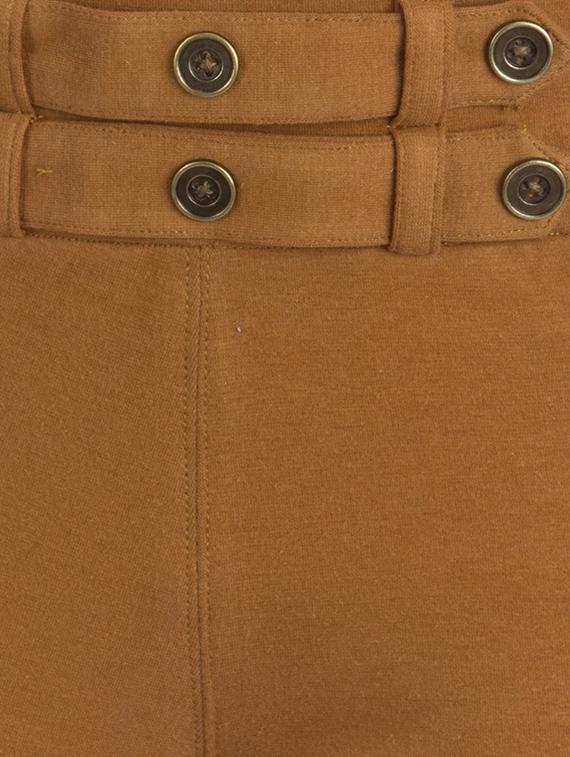 tan cotton jeggings - 10460734 - Zoom Image - 4