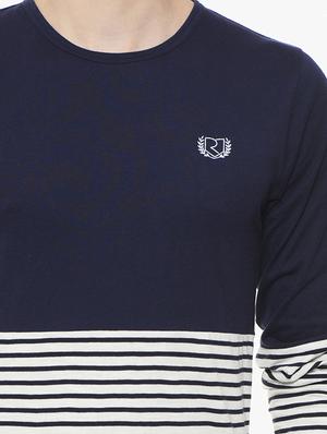 navy blue cotton t-shirt - 10481336 - Standard Image - 4