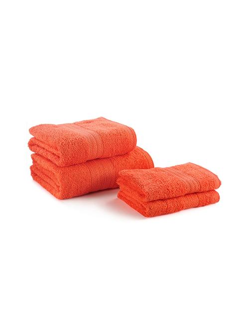Solid Luxury Towel set of 4 (2 Bath & 2 Face Towels) - 10501819 - Standard Image - 1