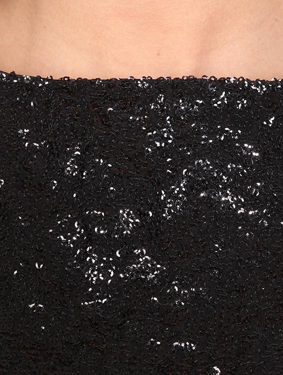 boat neck sequin top - 10516095 - Zoom Image - 4