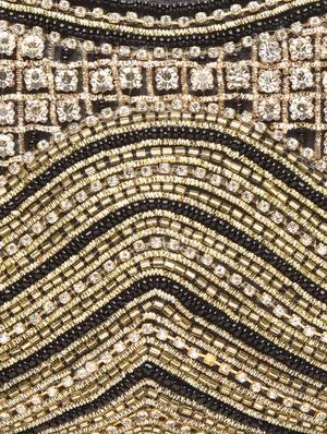 black dupion silk clutch - 1053832 - Standard Image - 4