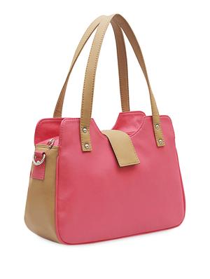 pink leatherette handbag - 1054361 - Standard Image - 7