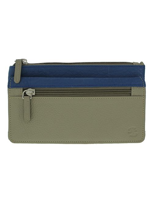 beige leather wallet - 10546669 - Very Small Image - 1