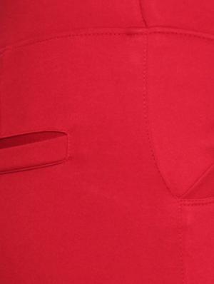 red polyester blend jeggings - 10551147 - Standard Image - 4