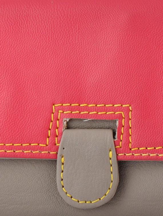 multi Leatherette Clutch - 1055745 - Zoom Image - 4