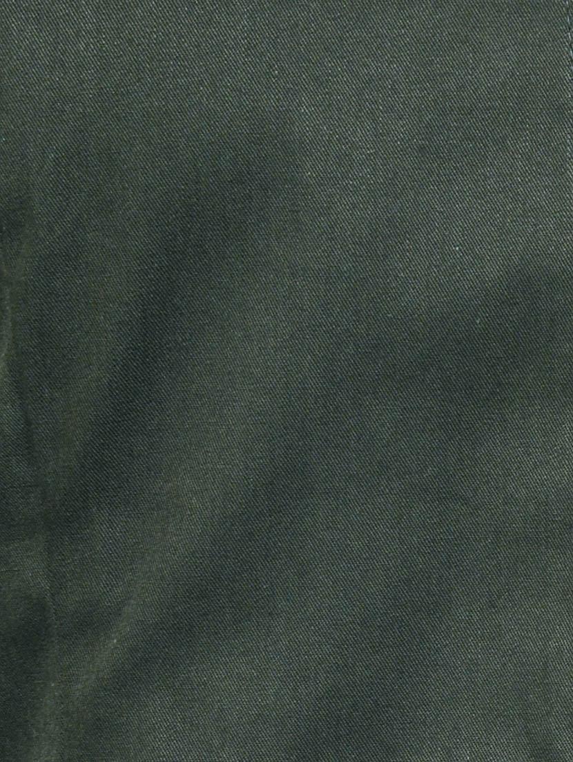 green cotton shirt - 10561828 - Zoom Image - 4