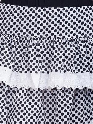 peptrends black cotton skirts - 10578304 - Standard Image - 4