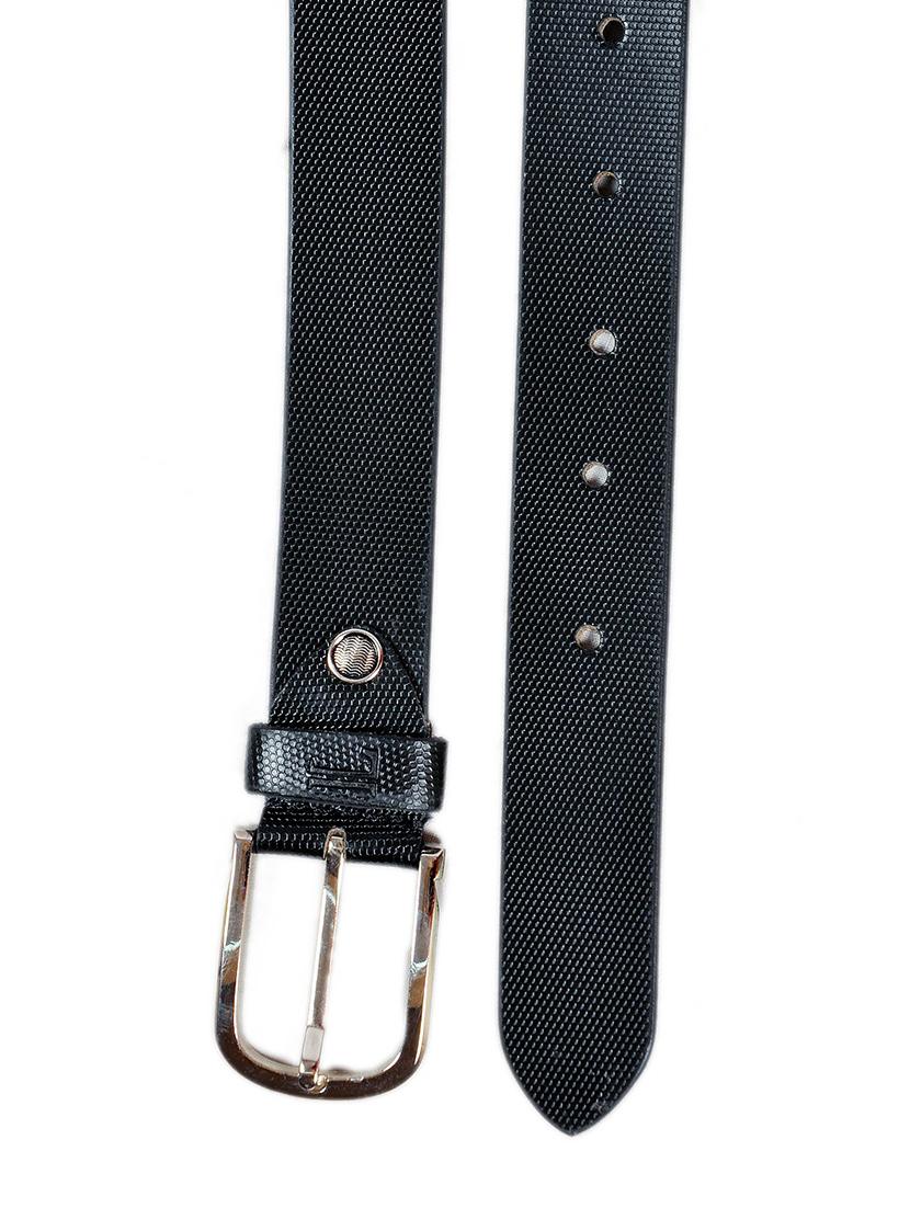 black leather belt - 10622520 - Zoom Image - 4