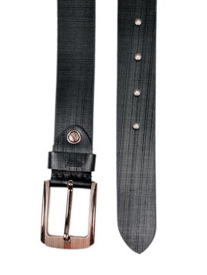 black leather belt - 10622521 - Standard Image - 4