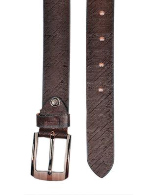 brown leather belt - 10622524 - Standard Image - 4