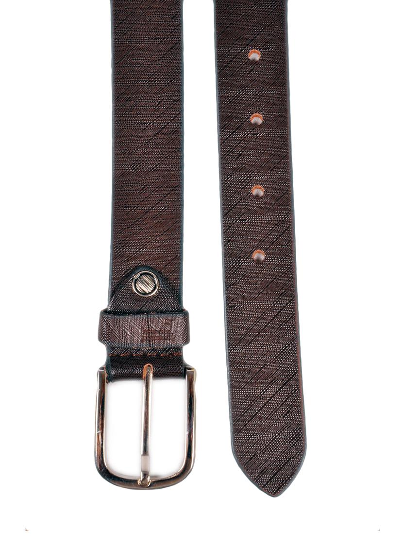 brown leather belt - 10622526 - Zoom Image - 4