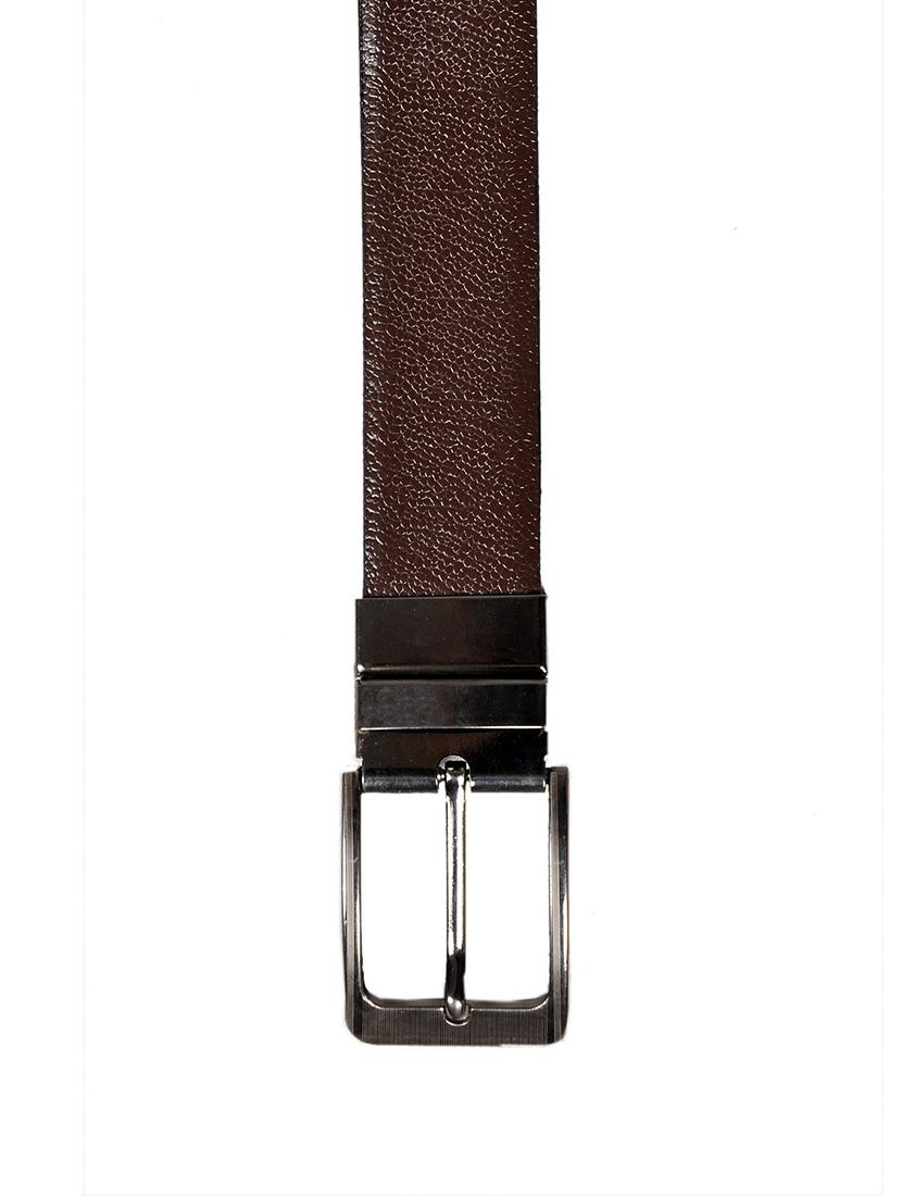 black, brown leather belt - 10622551 - Zoom Image - 4