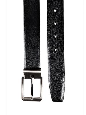 black, brown leather belt - 10622552 - Standard Image - 4