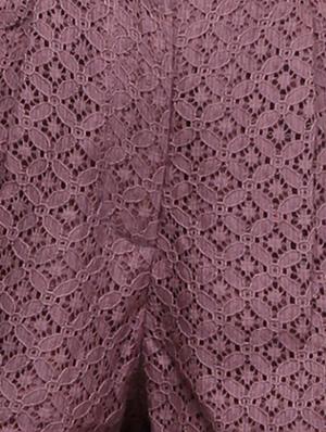 lilac pink lace shorts - 10648557 - Standard Image - 4