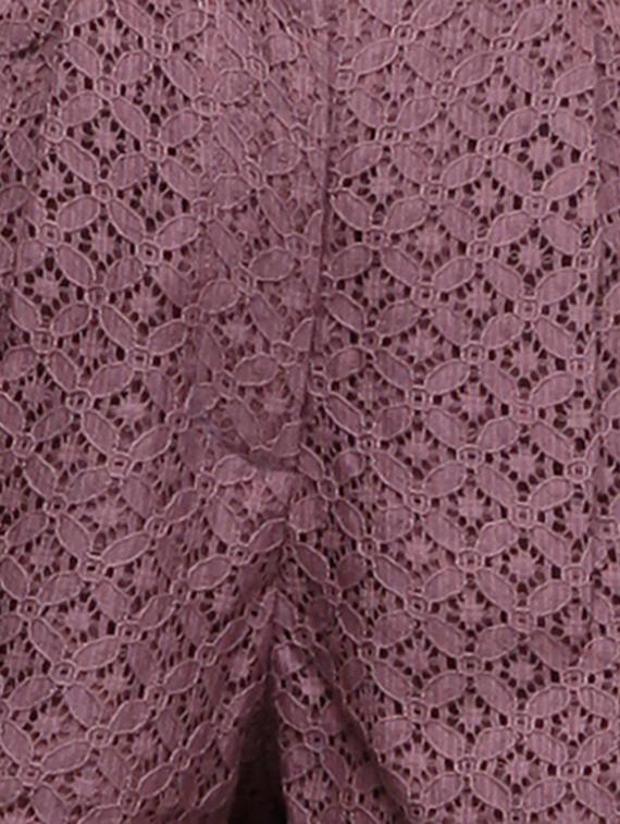 lilac pink lace shorts - 10648557 - Zoom Image - 4