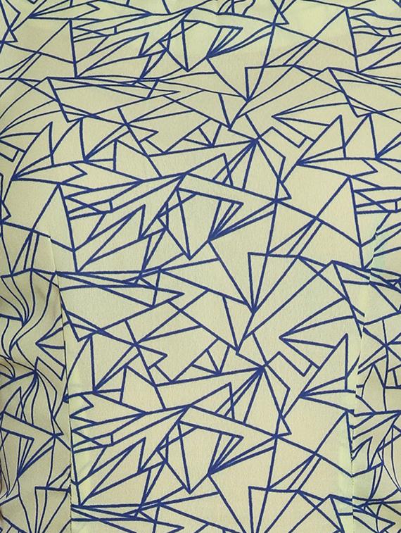 geometric print asymmetric top - 10668966 - Zoom Image - 4