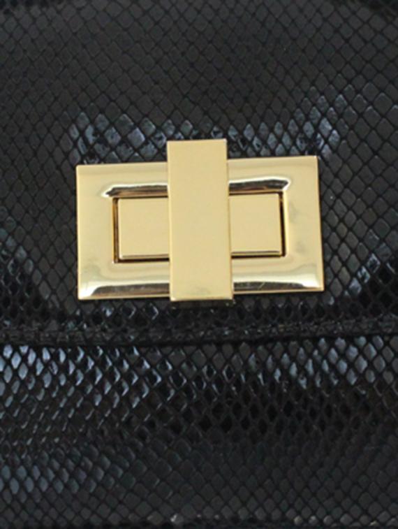 black leather sling bag - 10707968 - Zoom Image - 4