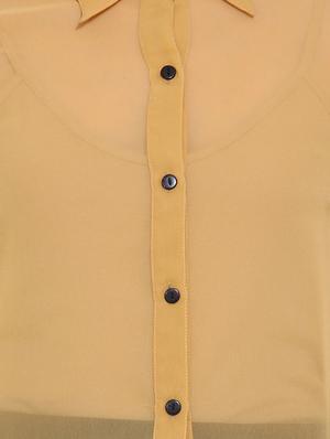 yellow polyester shirt - 10709898 - Standard Image - 4