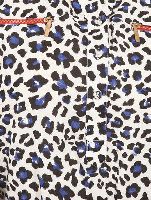 Animal Print Rayon Shirt - 1077989 - Standard Image - 4
